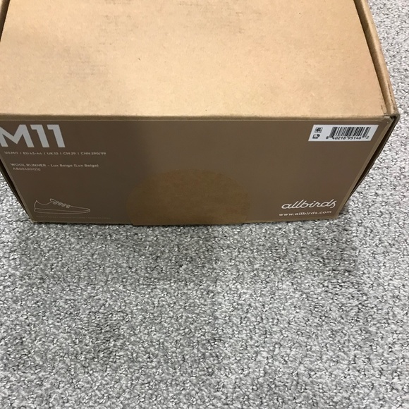 Allbirds Lux Beige Wool Runners - Picture 2 of 2